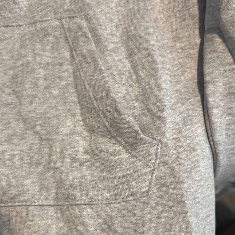 Size Medium All in Motion Gray Unisex Quarter-Zip Sweater - Picture 6 of 6